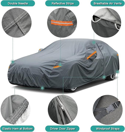 Premium Car Cover Custom Fit Buick Encore, 16 Layers Heavy Duty Car Cover - Image 3