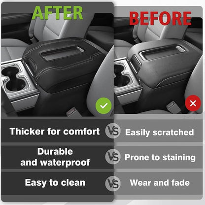 Muslogy Center Console Armrest Cover Compatible - Image 6