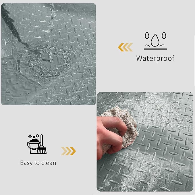 Premium Garage Floor Mat, Commercial Grade Heavy Duty Parking Mat - Image 4