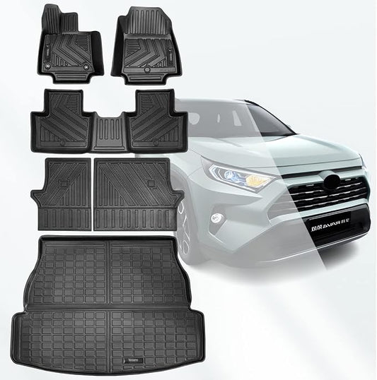 Vanseno Floor Mat & Cargo Liner & Backrest Mat Compatible by Vanseno