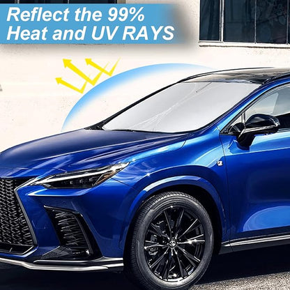 Custom Fit NX NX250 Windshield Sunshade - Image 2