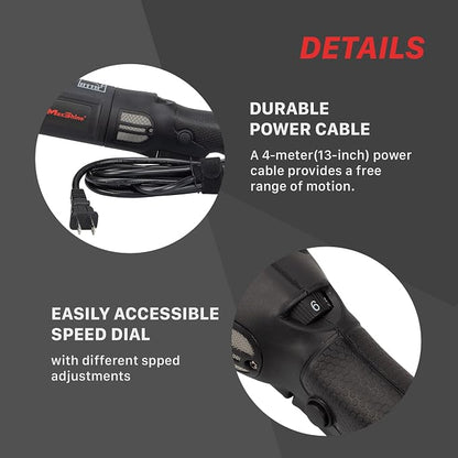 Maxshine M15 Pro Dual Action Polisher | 15mm Throw, Ergonomic Grip, Low - Image 8
