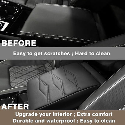 Muslogy for 2024 2025 Atlas & Cross Sport Center Console Pad Armrest Cover - Image 3