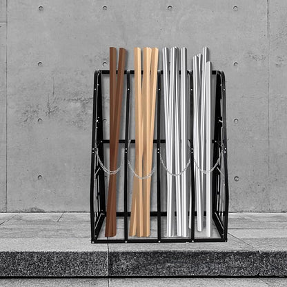 Vertical Bar Rack 1500 LB Capacity, 4 Bays Storage Rack 47" W x 24" D x 60" H - Image 6