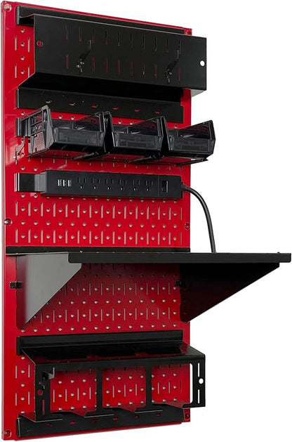 Wall Control Power Tool Storage Organizer Kit Cordless Drill Holder Charging - Image 2