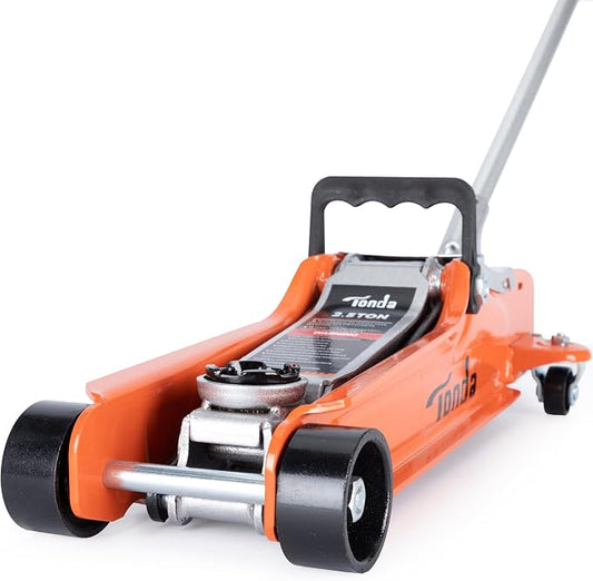 TONDA Low Profile Car Jack, 2.5 Ton Hydraulic Trolley Floor Jack by TONDA