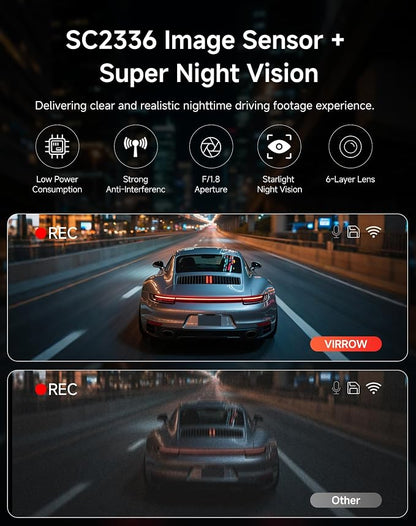 Dash Cam Front and Rear: 4K+2K Dash Camera - Image 4