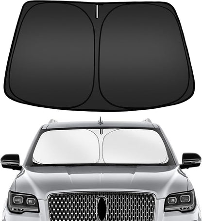 ARISMOTOR Windshield Sun Shade for Lincoln Navigator 2018-2025, Custom Fit by ARISMOTOR