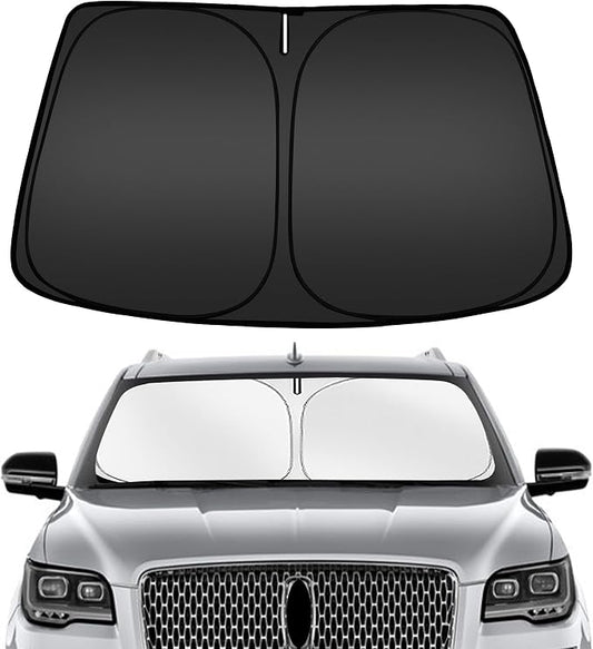 ARISMOTOR Windshield Sun Shade for Lincoln Navigator 2018-2025, Custom Fit by ARISMOTOR