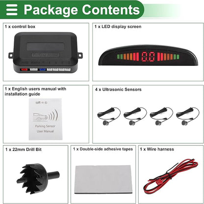 Motoforti Universal Car Auto Vehicle Reverse Backup Radar System Reverse - Image 8