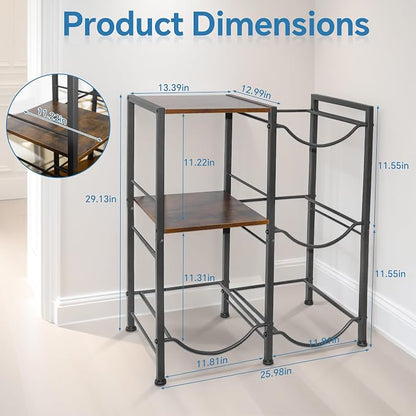 3-Tier 5 Gallon Water Bottle Holder, Heavy Duty Water Jug Rack - Image 3