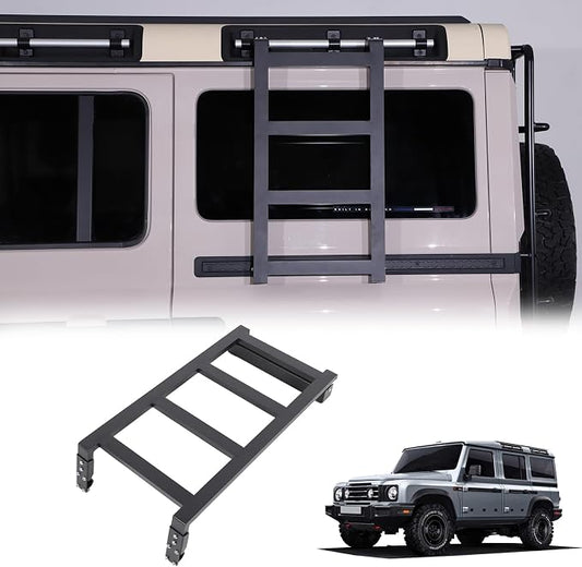 Car Roof Rack Ladder Side Access Ladder Compatible by Tumukiw