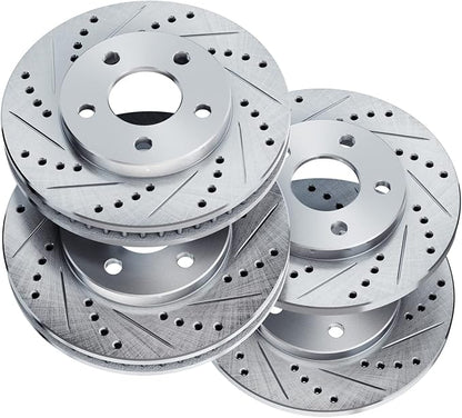 Power Sport Fit 2006-2009 Hyundai, Amanti PowerSport Full Kit Brake Rotors by POWERSPORT
