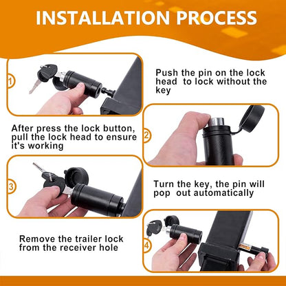 Trailer Hitch Locks, Hitch Lock - Image 4