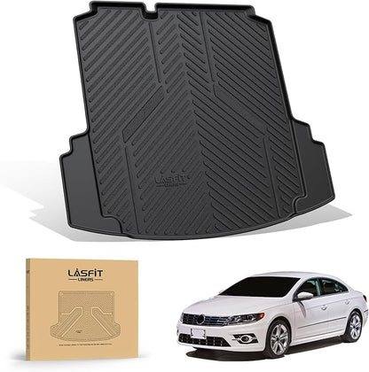 LASFIT Cargo Mat for Volkswagen Jetta 2011-2018, Custom Fit All-Weather TPE - Image 9