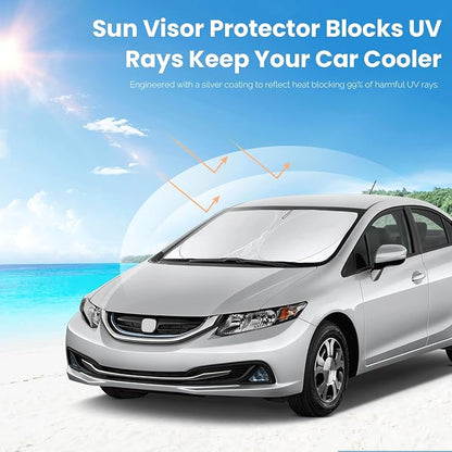 Custom Fit Civic Windshield Sunshade - Image 4