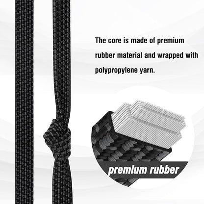 Bungee Cords with Hooks, 40 Inch Flat Adjustable Bungee Cords with Hooks Heavy - Image 5