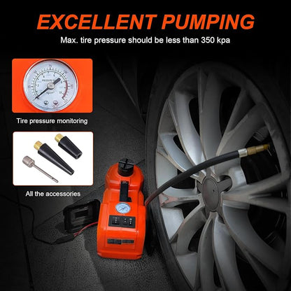 E-HEELP Electric Car Jack Kit 5Ton 12V Hydraulic Car Jack Lift - Image 4