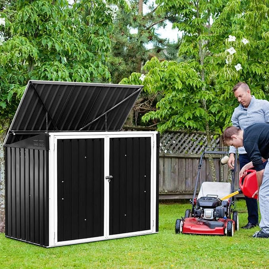 Goplus 6' x 3' Outdoor Storage Shed, Tool Storage Shed by Goplus