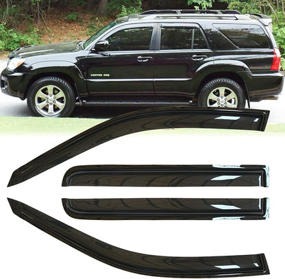 4pcs Original Shatterproof Outside Mount Style Sun Rain Guards Durable Side - Image 2