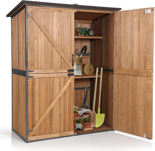 Aivituvin Storage Shed Outdoor Storage Cabinet Upgraded by Aivituvin