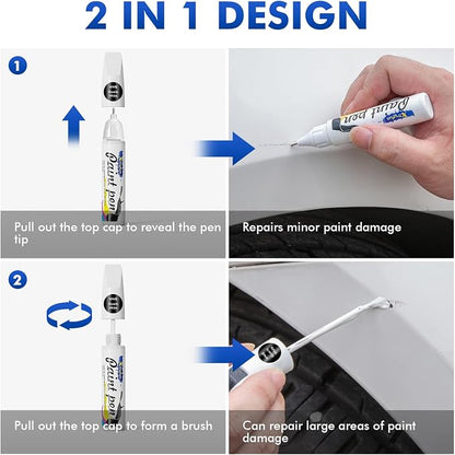 Stellar Silver/Typhoon Silver Touch Up Paint Compatible - Image 3