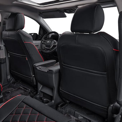 EKR Sienna Seat Covers for 2011-2020 Toyota Sienna LE, XLE Premium 2nd Row - Image 3
