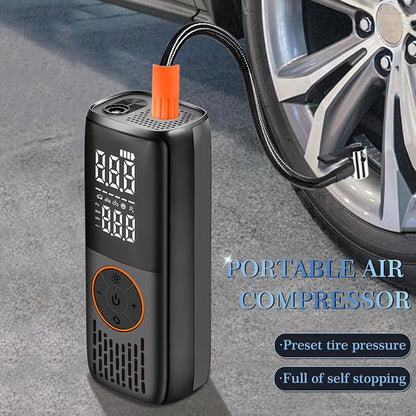 20000mAh Tire Inflator Portable Air Compressor, 150 PSI Auto Shut-Off Mini - Image 6