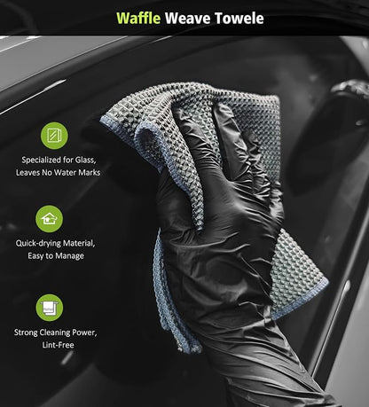 3 Pack Microfiber Towels for Car Detailing - Image 6