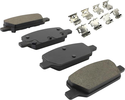 Premium Ceramic Rear Brake Pads Compatible - Image 2