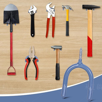 Lian.Ripple.Lian16 Pack Garage Storage System Steel U Hooks - Image 2