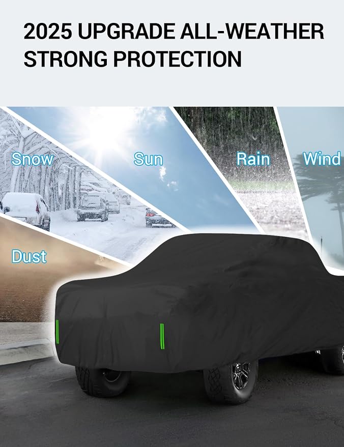 Proadsy Upgrade Car Cover for 2021-2024 2025 Ford Maverick, Waterproof All - Image 3