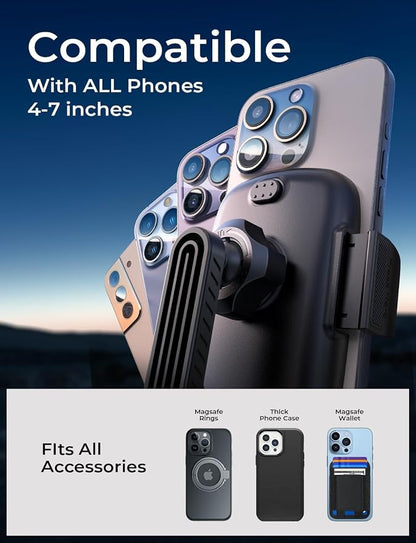 LISEN Phone Mount for Car Vent Rotatable Car Phone Holder Air Vent Clip 2024 - Image 7