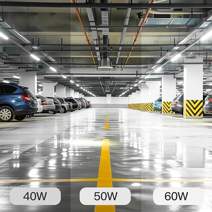 JTT 4FT LED Vapor Tight Light, 60W/50W/40W IP65 Waterproof LED Outdoor Indoor - Image 8