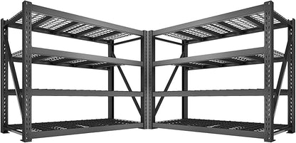 Bepatio 8000LBS Garage Shelving Heavy Duty, Adjustable Utility Shelves by Bepatio