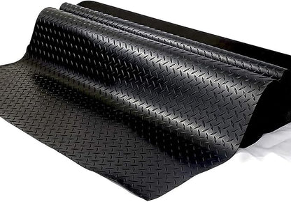 7.5Ft x 14Ft Garage Floor Mat 2.5mm Thickened Rubber Flooring Roll 105sqft - Image 4