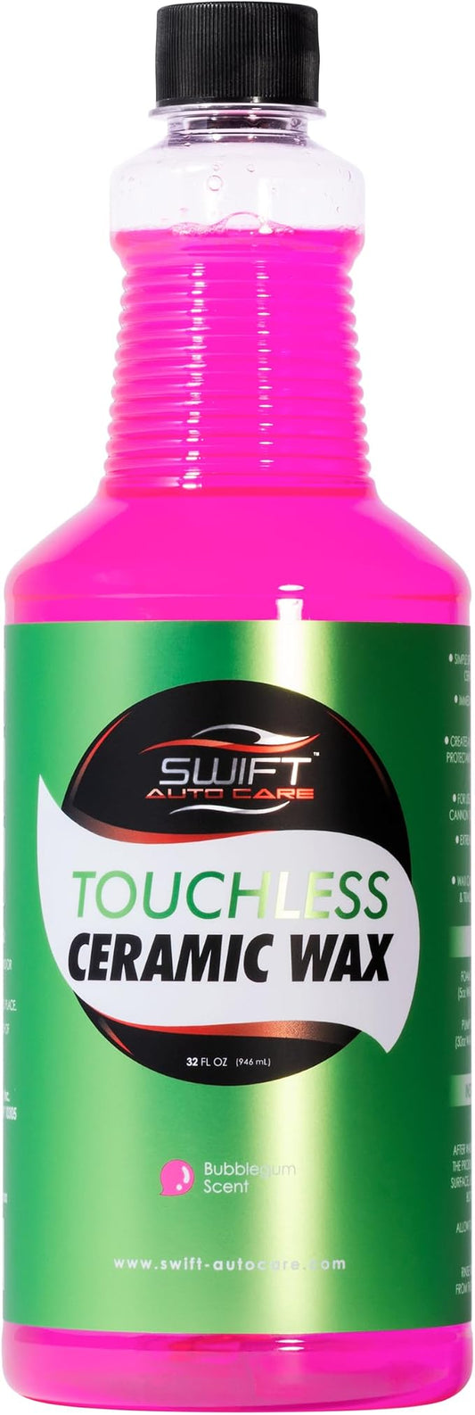 Swift Touchless Ceramic Foamable Wax – Spray On/Rinse Off by Swift+Auto+Care
