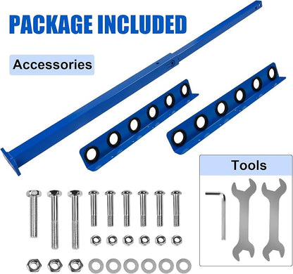 Vertical Hand Rack for Enclosed Landscaping Truck Trailer Garage or Shed Walls - Image 5