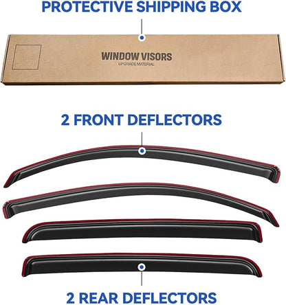 in-Channel Window Visors Rain Guards - Image 6