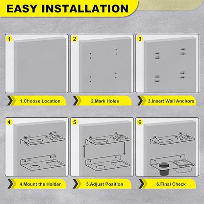 Coolant Funnel Kit Holder Storage Rack Includes 2 Plastic Removable Drip Cups - Image 8