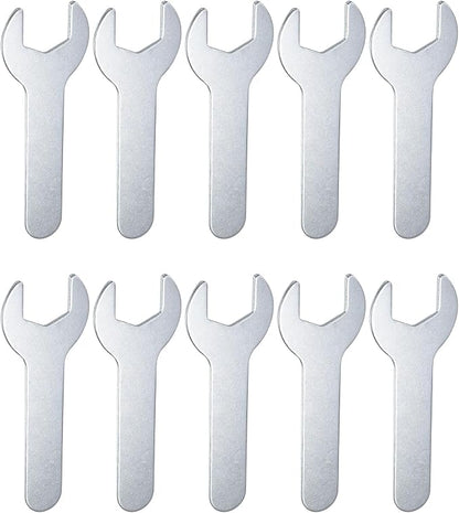 HARFINGTON 10pcs Small Wrench Open End Wrench 18x92x2mm Metric U-Shaped Single by HARFINGTON