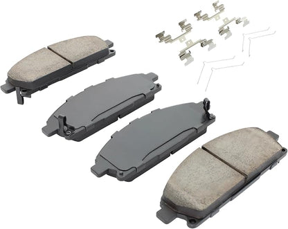 Premium Ceramic Front Brake Pads Compatible - Image 2