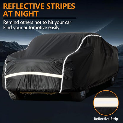 Pickup Truck Cover Waterproof All Weather, Outdoor Sun UV Rain Pickup Protection - Image 3
