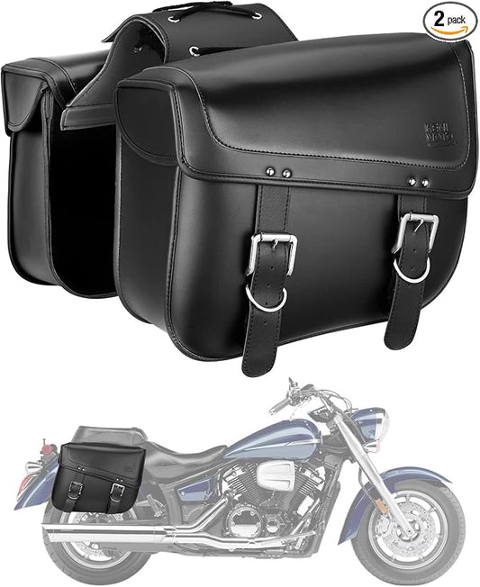 KEMIMOTO Motorcycle Saddlebags, 30L Large Capacity Saddle Bags Motorcycles by kemimoto