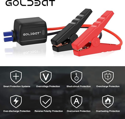 GOLDBAT 700A Peak 12V 8000mAh Car Jump Starter Portable Power Pack Auto Battery - Image 3