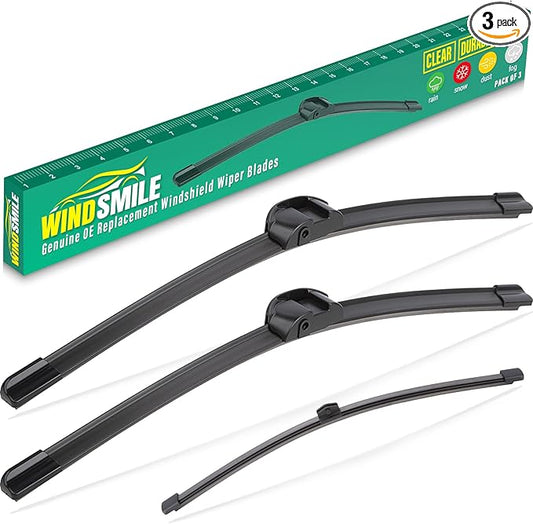 26" 26" 13" Windshield Wiper Blades Replacement by WINDSMILE