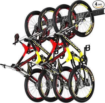 Bike Rack Wall Mount, Bike Hooks by Wallavant