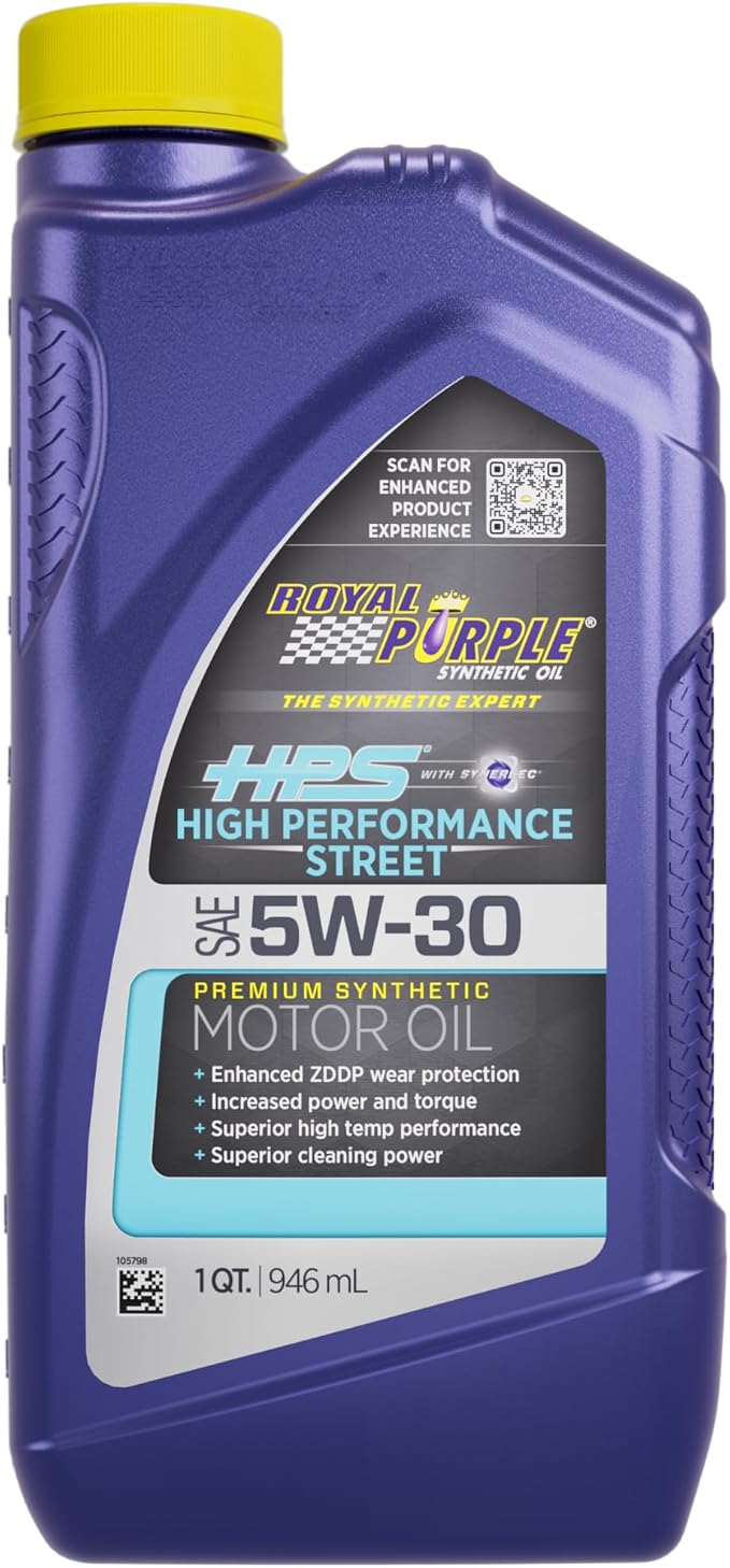 Royal Purple 31530 HPS 5W-30 High Performance Street Synthetic Motor Oil by RoyalPurple