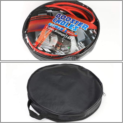 Auto Dynasty Heavy Duty 16Ft 6Gauge Booster Cable Power Jumper 400AMP Emergency - Image 5