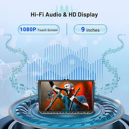 Car Radio for VW Passat Jetta Golf Skoda Polo, 9 inch Touch Screen Android - Image 5